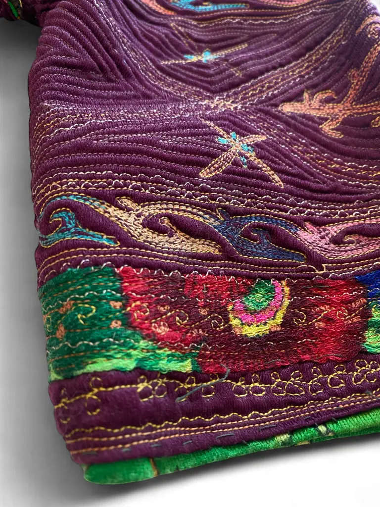 Woman’s quilted jacket - silk/cotton, Image 1++